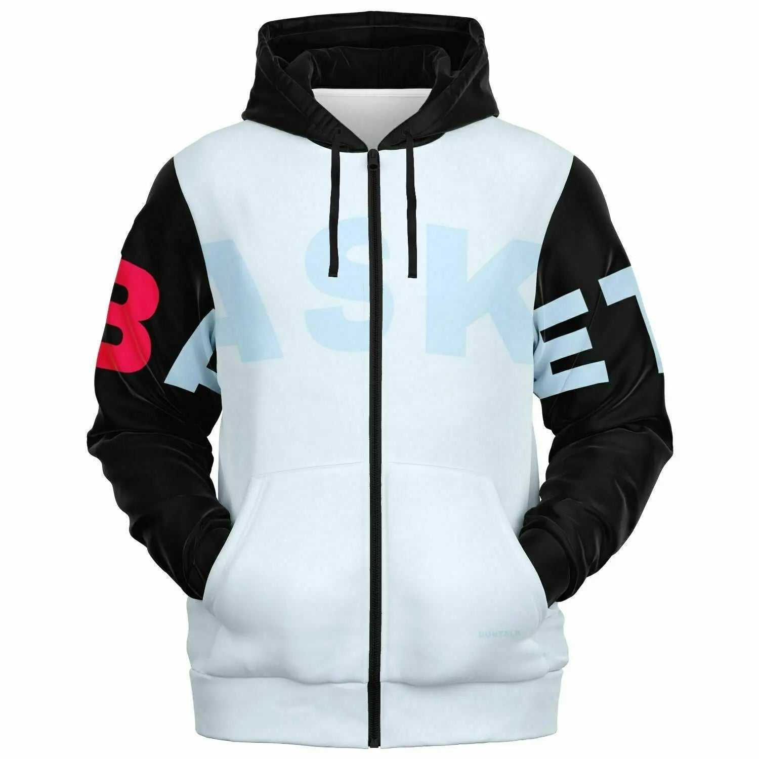 Duntalk "Beyond" Basketball Athletic Zip-Up Hoodie - BB Subliminator