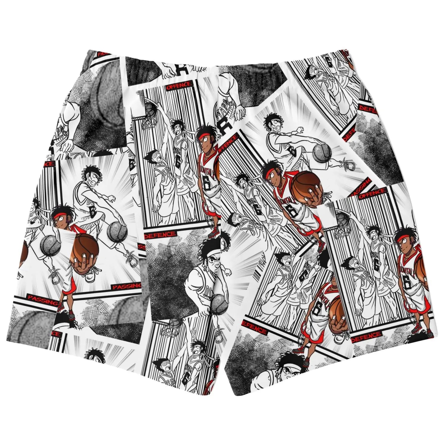 Duntalk "Anime" Mid Length Basketball Shorts Subliminator