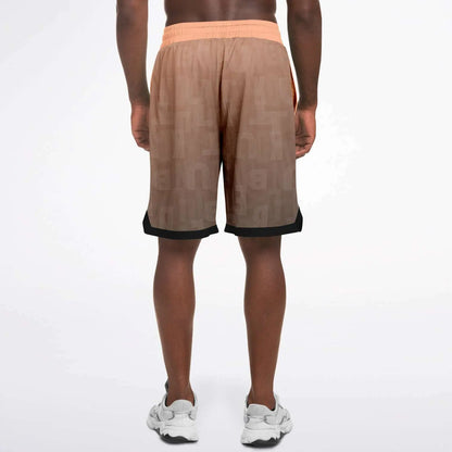 Duntalk "Ball IQ" Basketball Classic Shorts - Sunset Subliminator