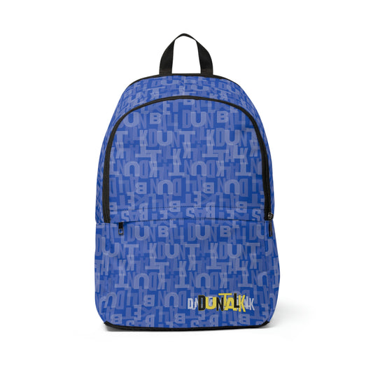 Duntalk "Ball IQ" Basketball Backpack - Blue Small