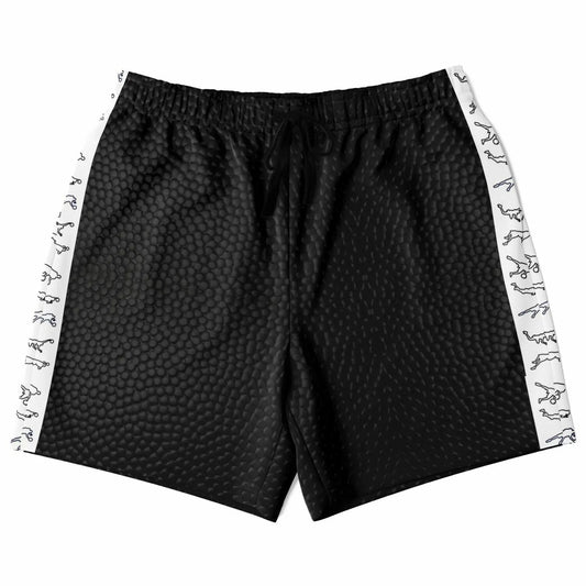 Duntalk "Leather" Basketball Mid Shorts Subliminator