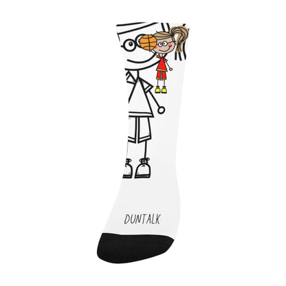 Duntalk "Doodle" Youth Basketball Socks G4