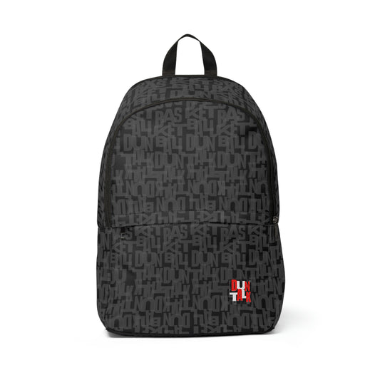 Duntalk "Court Vision" Basketball Backpack Small - Black on Black