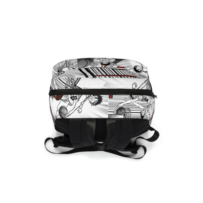 Duntalk "Anime" Basketball Backpack Large Printify