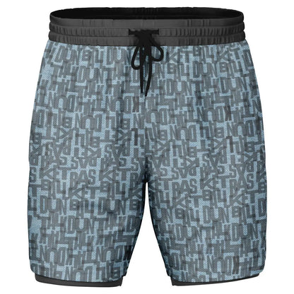 Duntalk "Low Key" 2-in-1 Basketball Shorts Subliminator