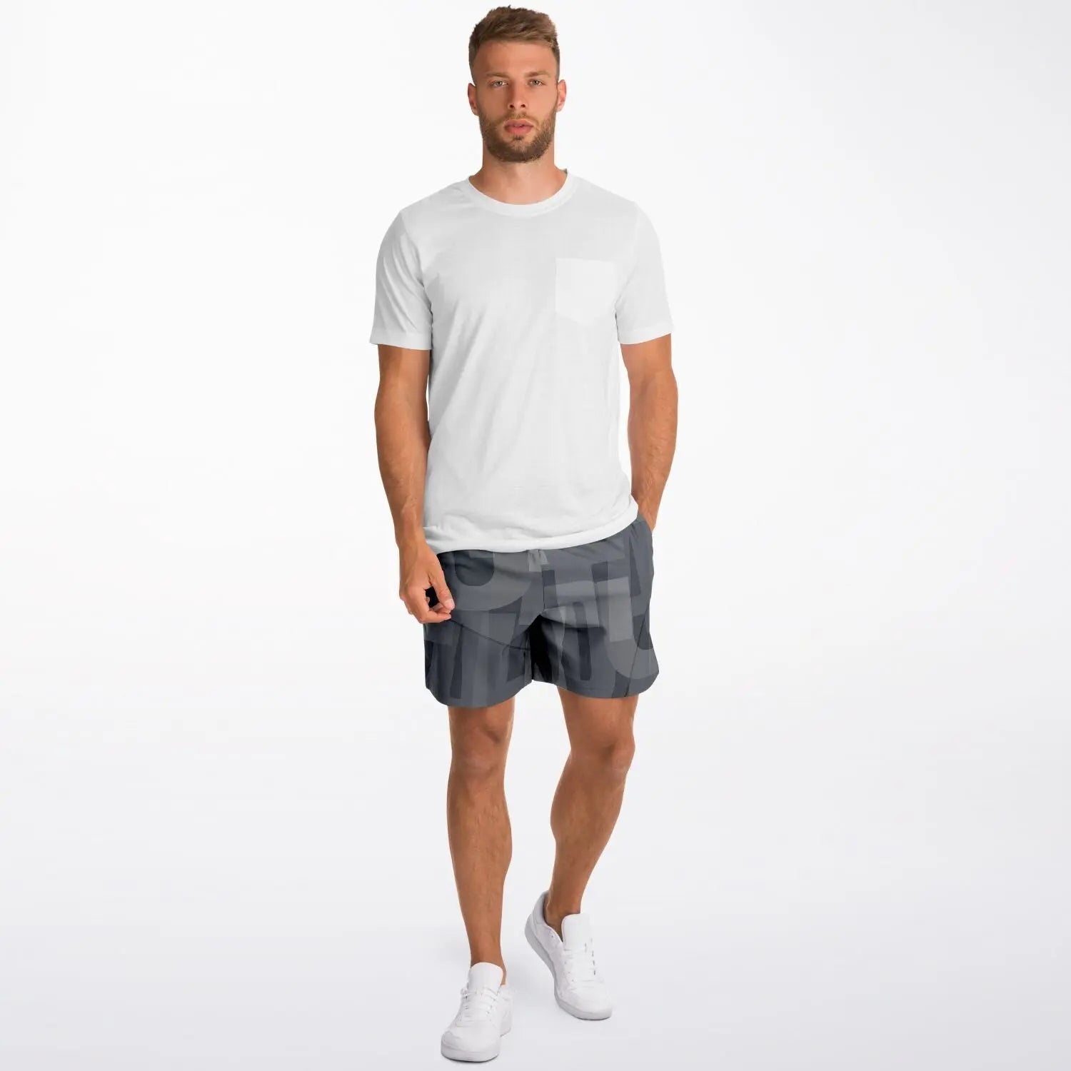 Duntalk "Ball IQ" Basketball Shorts - Geo Subliminator