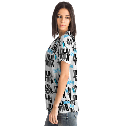 Duntalk "Baller" Basketball T-Shirt - Blue