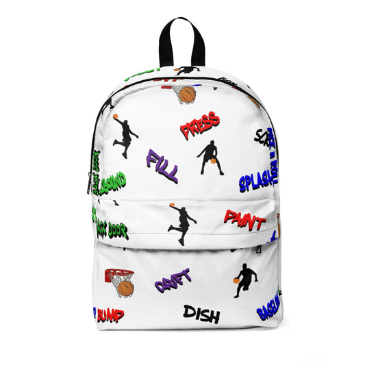 Duntalk "Ball Slang" Basketball Backpack - Large Printify