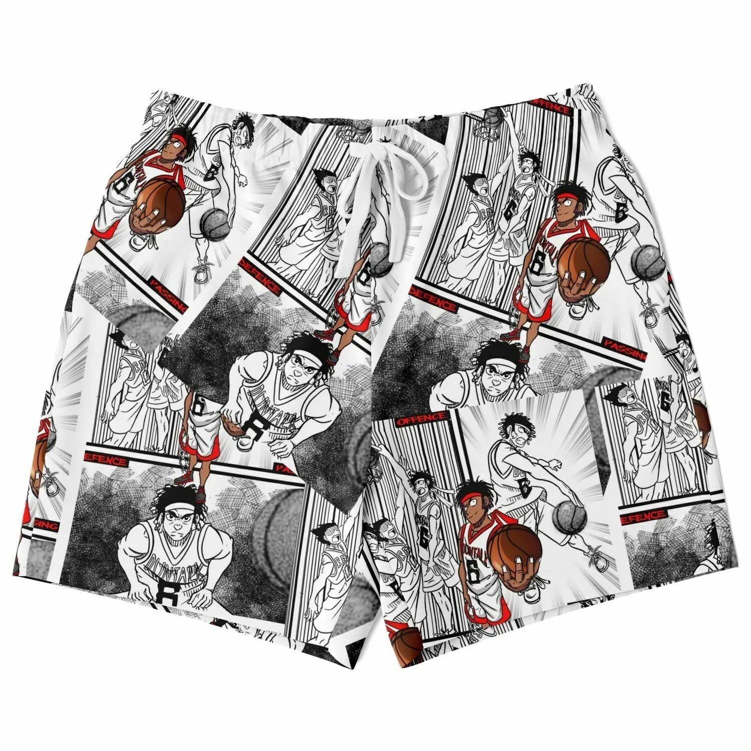 Duntalk "Anime" Mid Length Basketball Shorts Subliminator