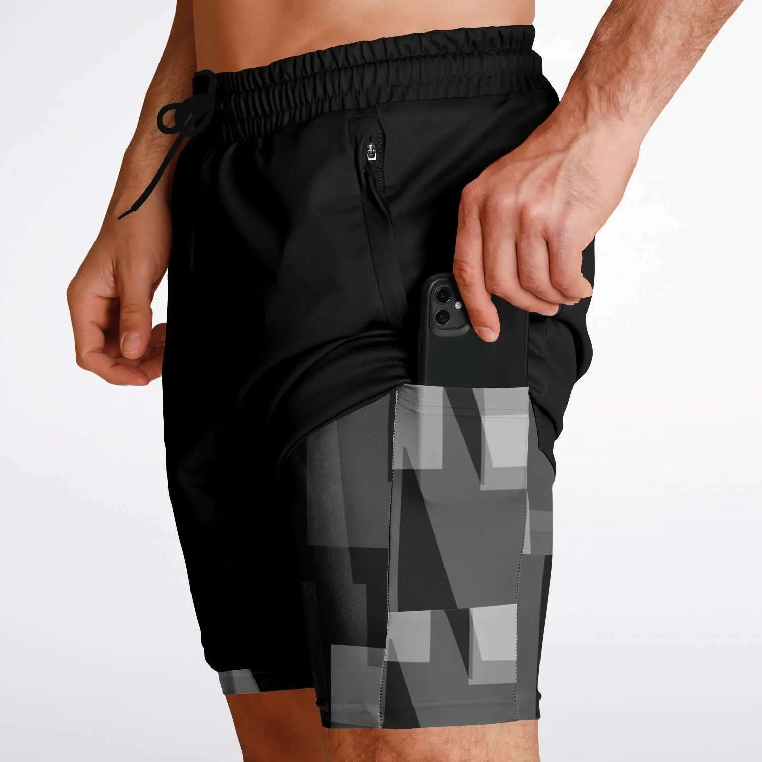 Duntalk "Ball IQ" 2 in 1 Basketball Workout Shorts Subliminator