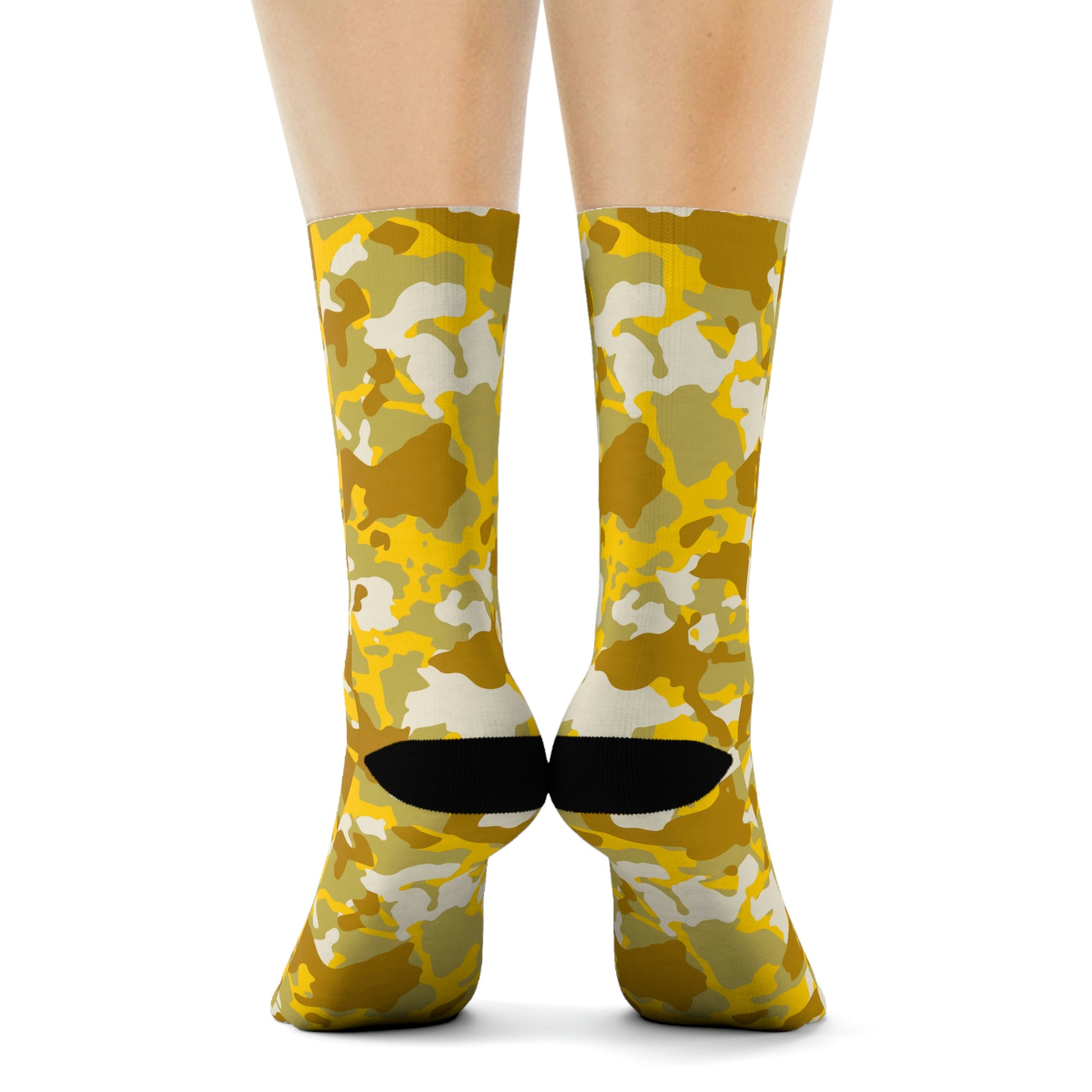 Duntalk "Bench Mob" Crew Socks - Sand Printify