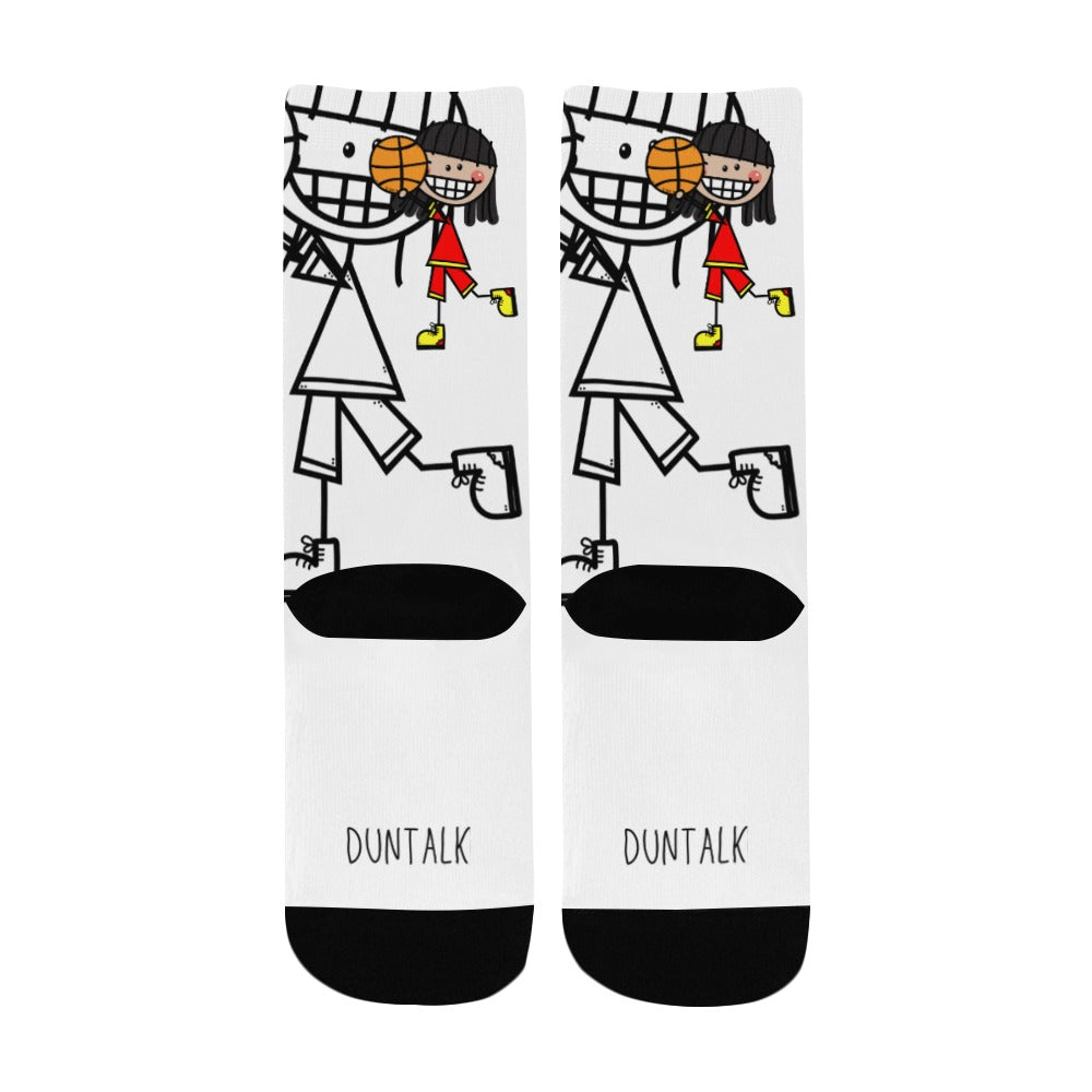 Duntalk "Doodle" Youth Basketball Socks G1 e-joyer