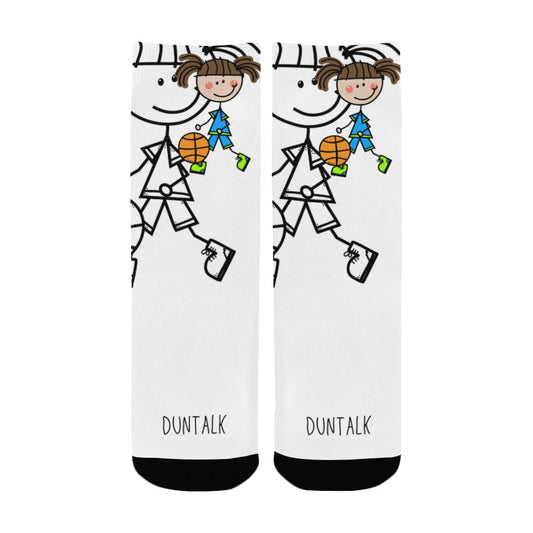 Duntalk "Doodle" Youth Basketball Socks G3