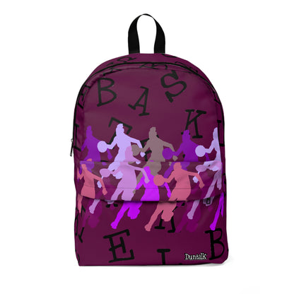 Duntalk "D-Up" Girl's Basketball Backpack - Purple Printify