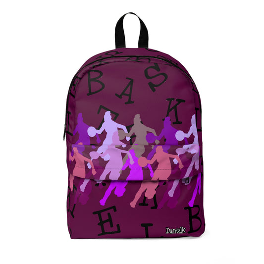 Duntalk "D-Up" Girl's Basketball Backpack - Purple