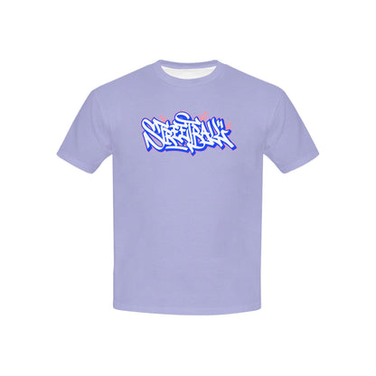 Duntalk "Streetball" Youth Basketball T-Shirt - Purple e-joyer