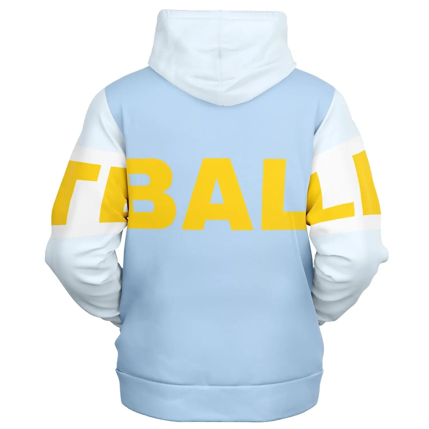 Duntalk "Beyond" Basketball Athletic Zip-Up Hoodie - Yellow Subliminator