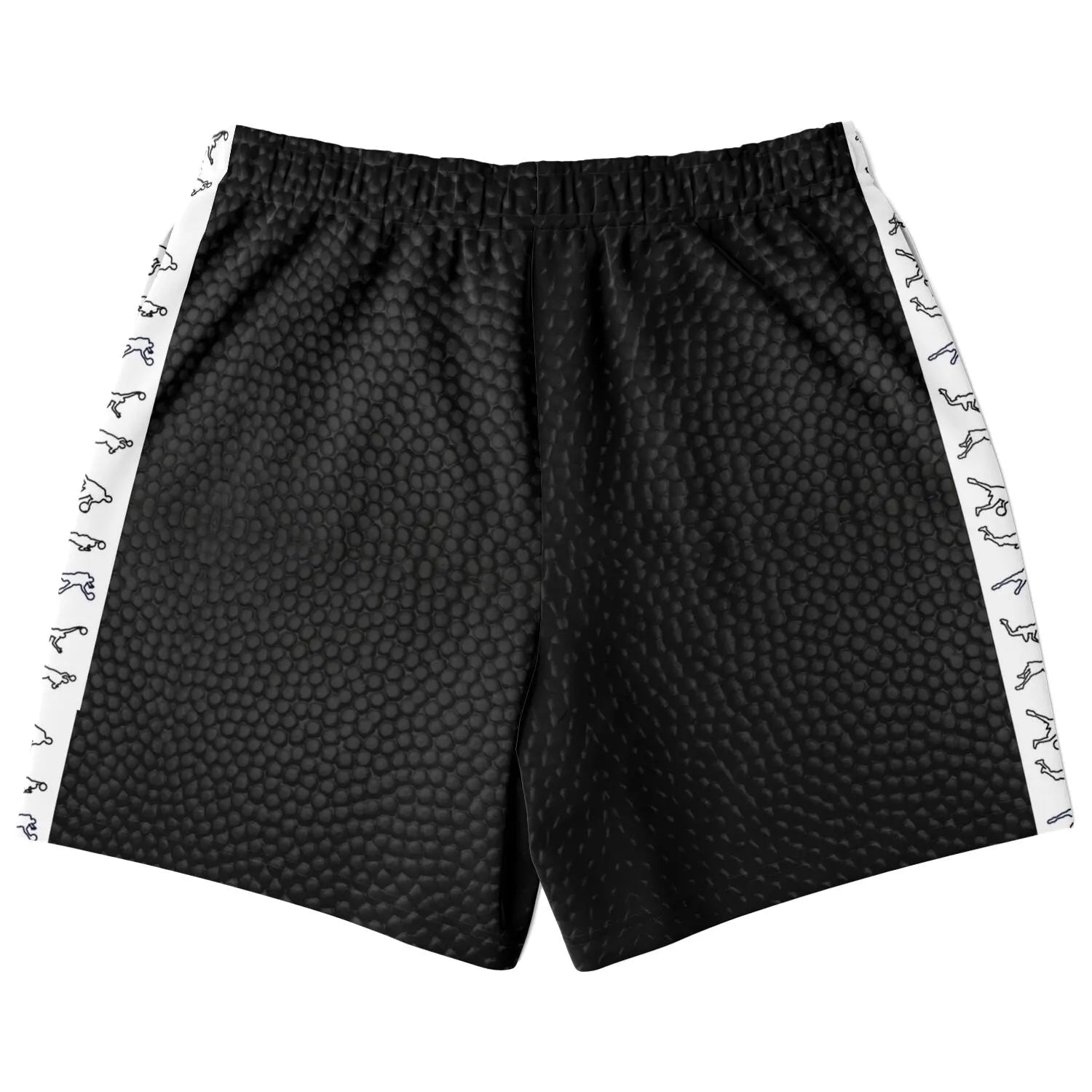 Duntalk "Leather" Basketball Mid Shorts Subliminator