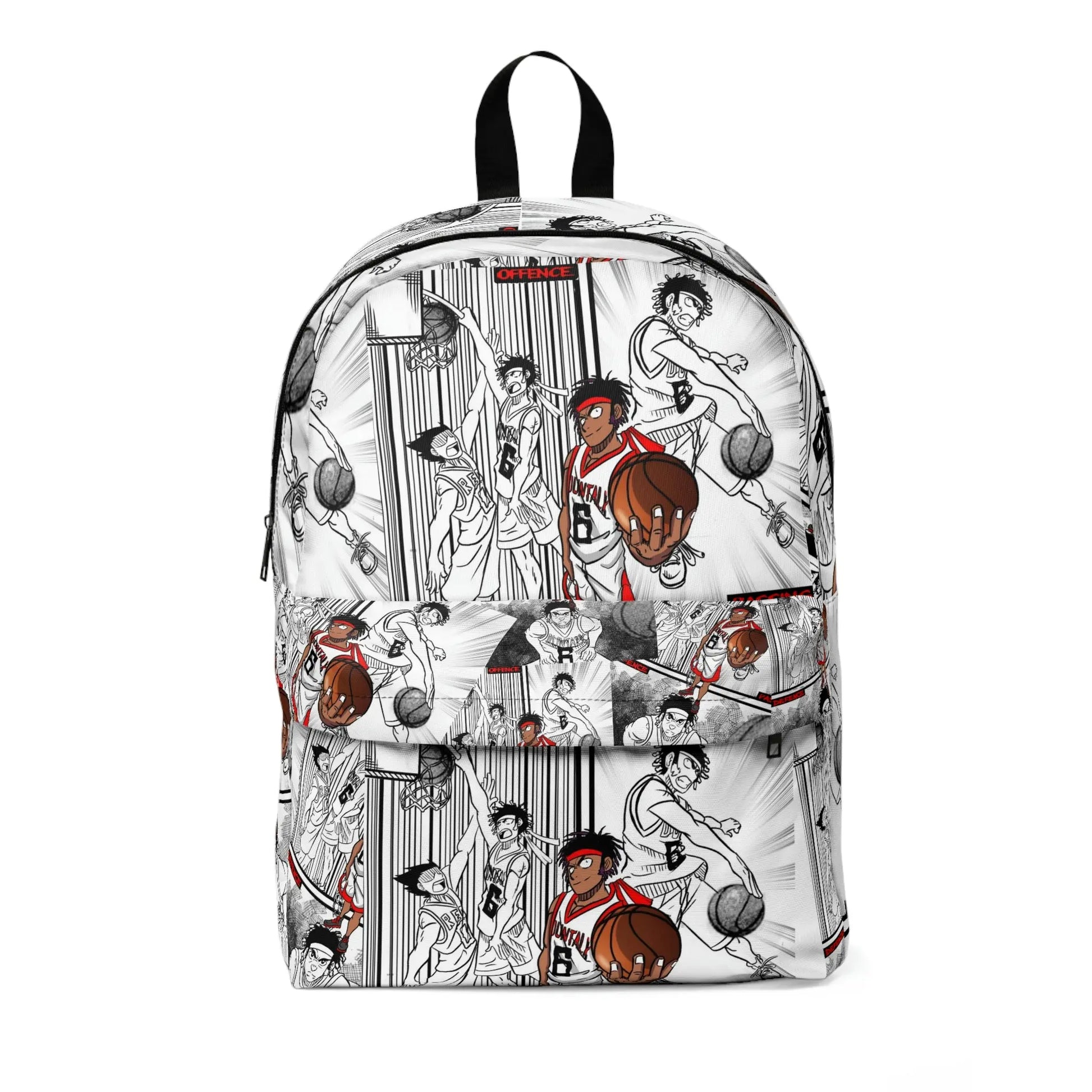 Duntalk "Anime" Basketball Backpack - Large Printify