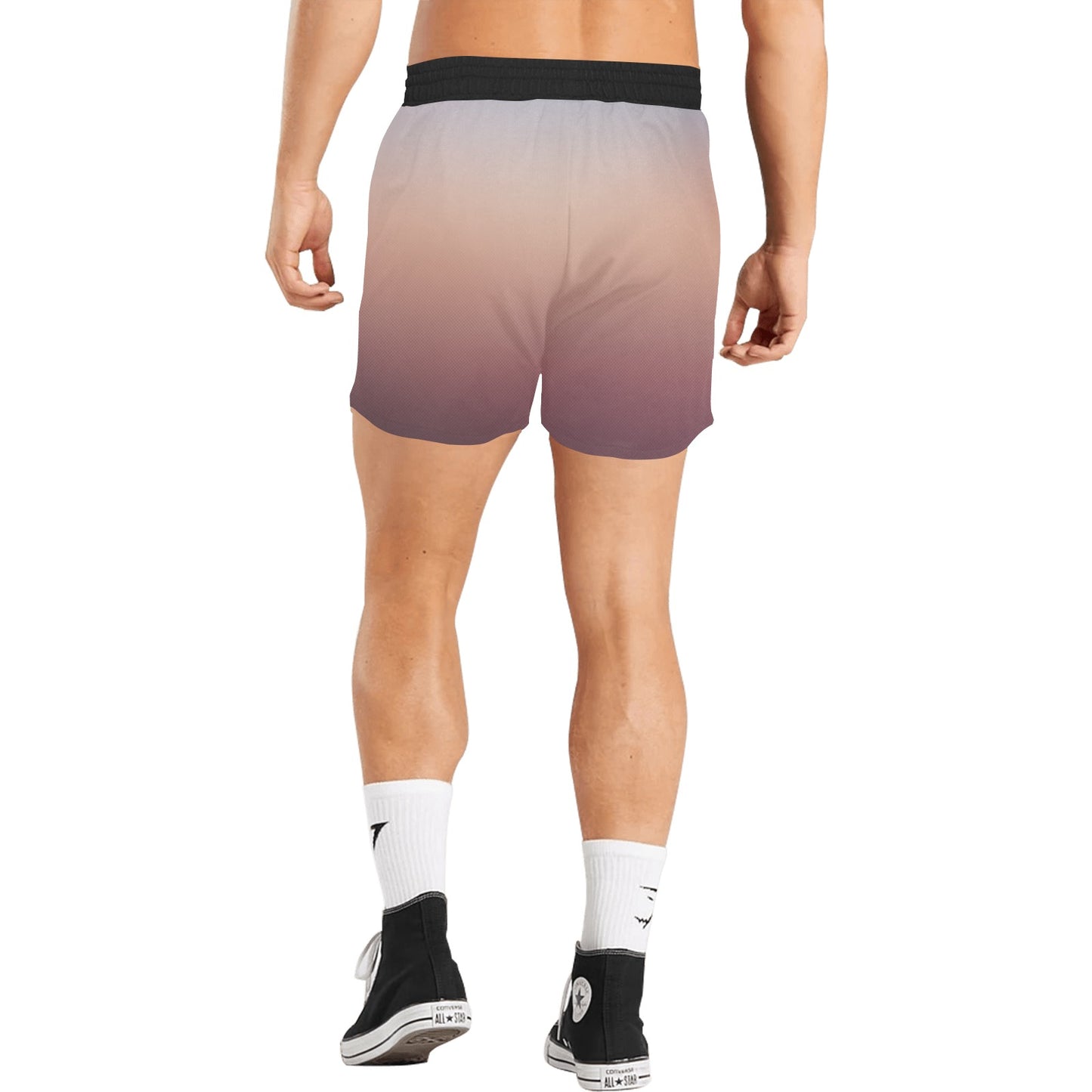 Duntalk "Sunset" Mid-Length Basketball Shorts