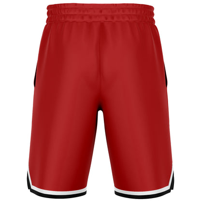 Duntalk Classic Basketball Short - Red