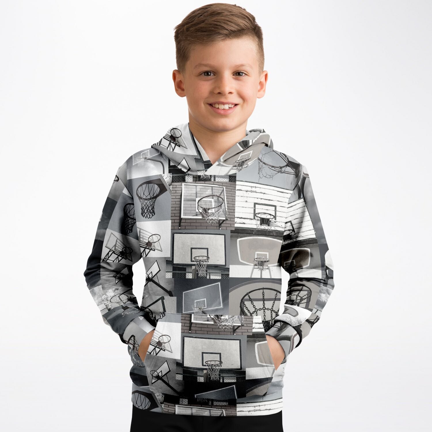 Duntalk "All Net" Basketball Youth Hoodie Subliminator
