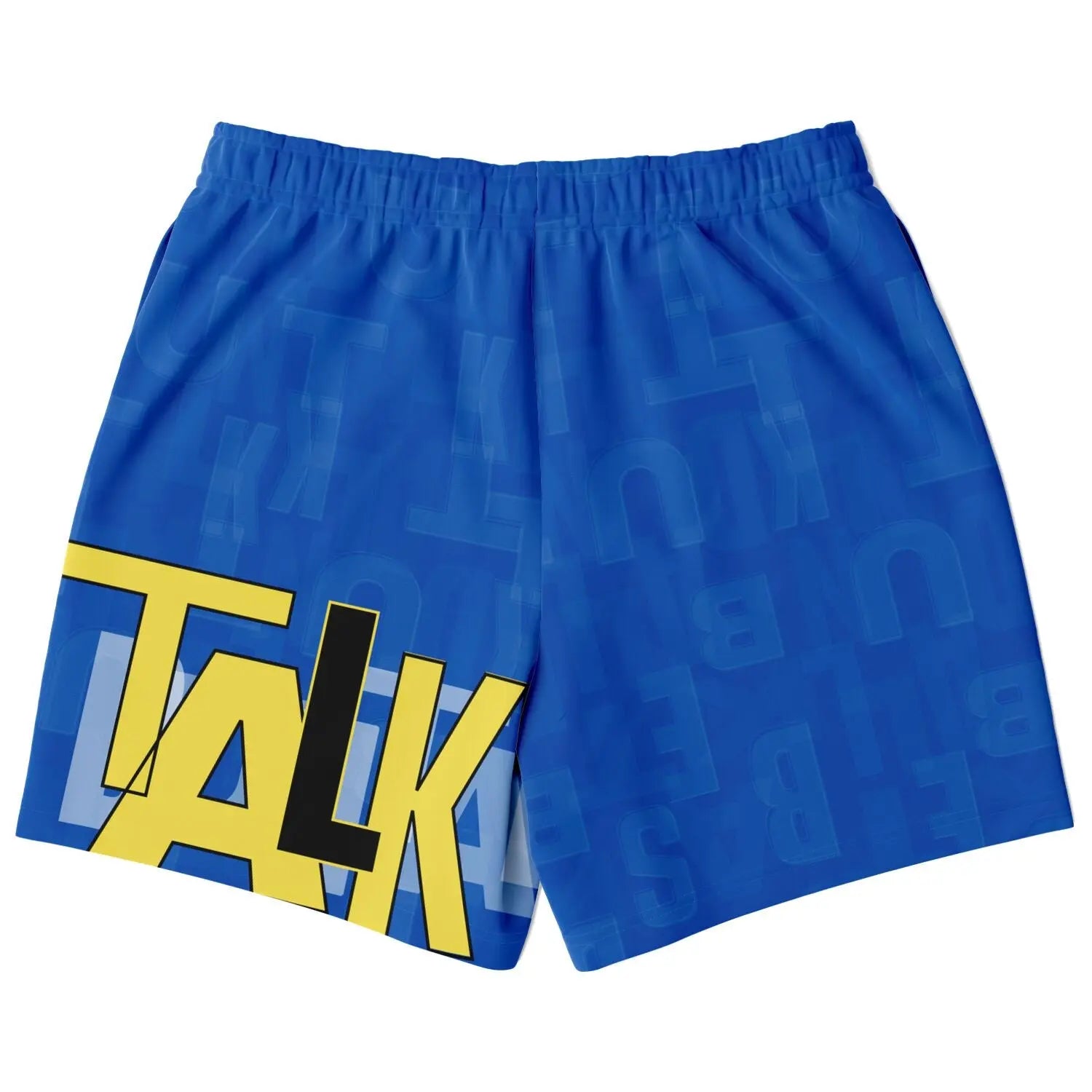 Duntalk "Ball IQ" Basketball Mid Shorts - Blue Subliminator