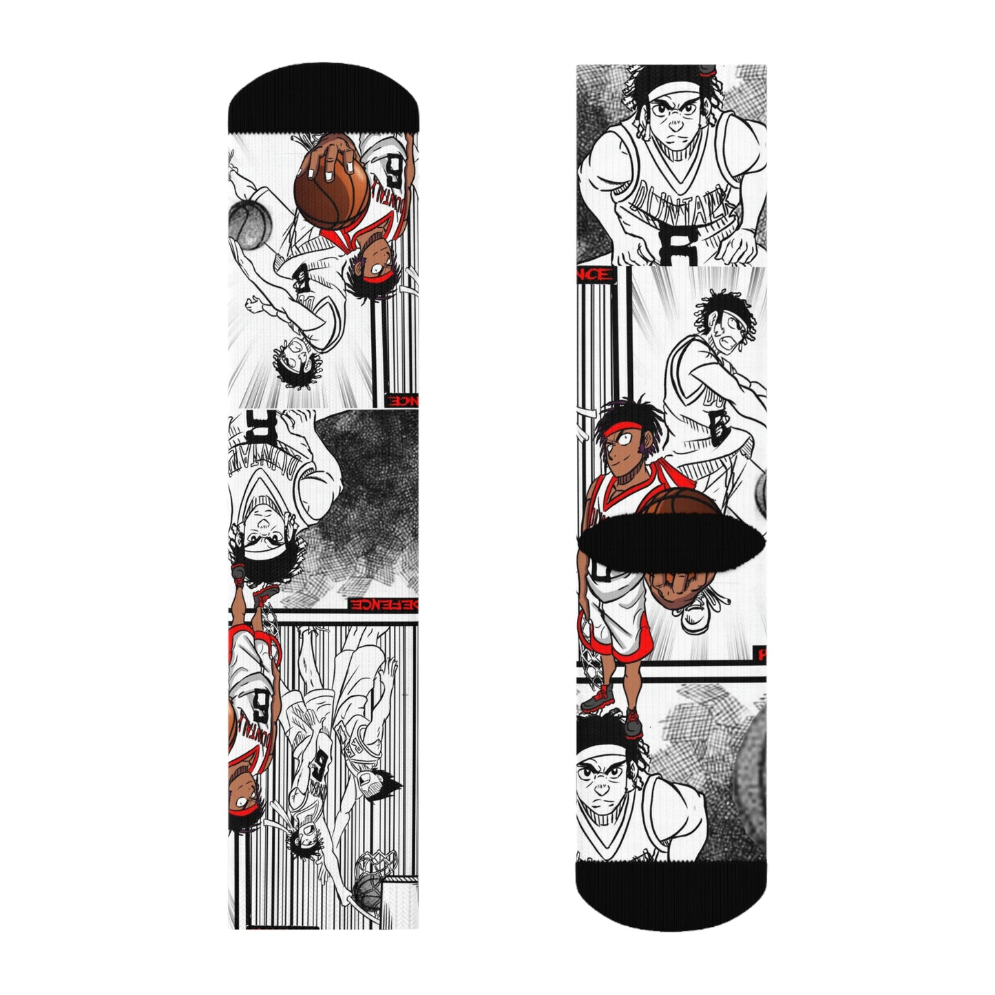 Duntalk "Anime" Basketball Socks