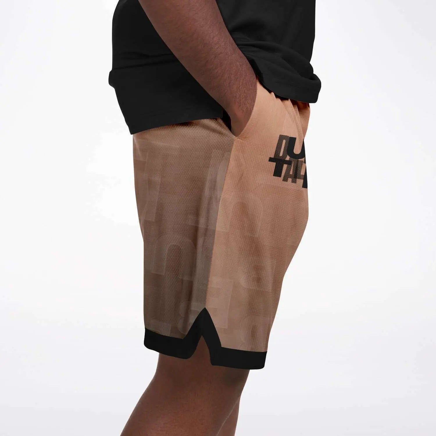 Duntalk "Ball IQ" Basketball Classic Shorts - Sunset Subliminator