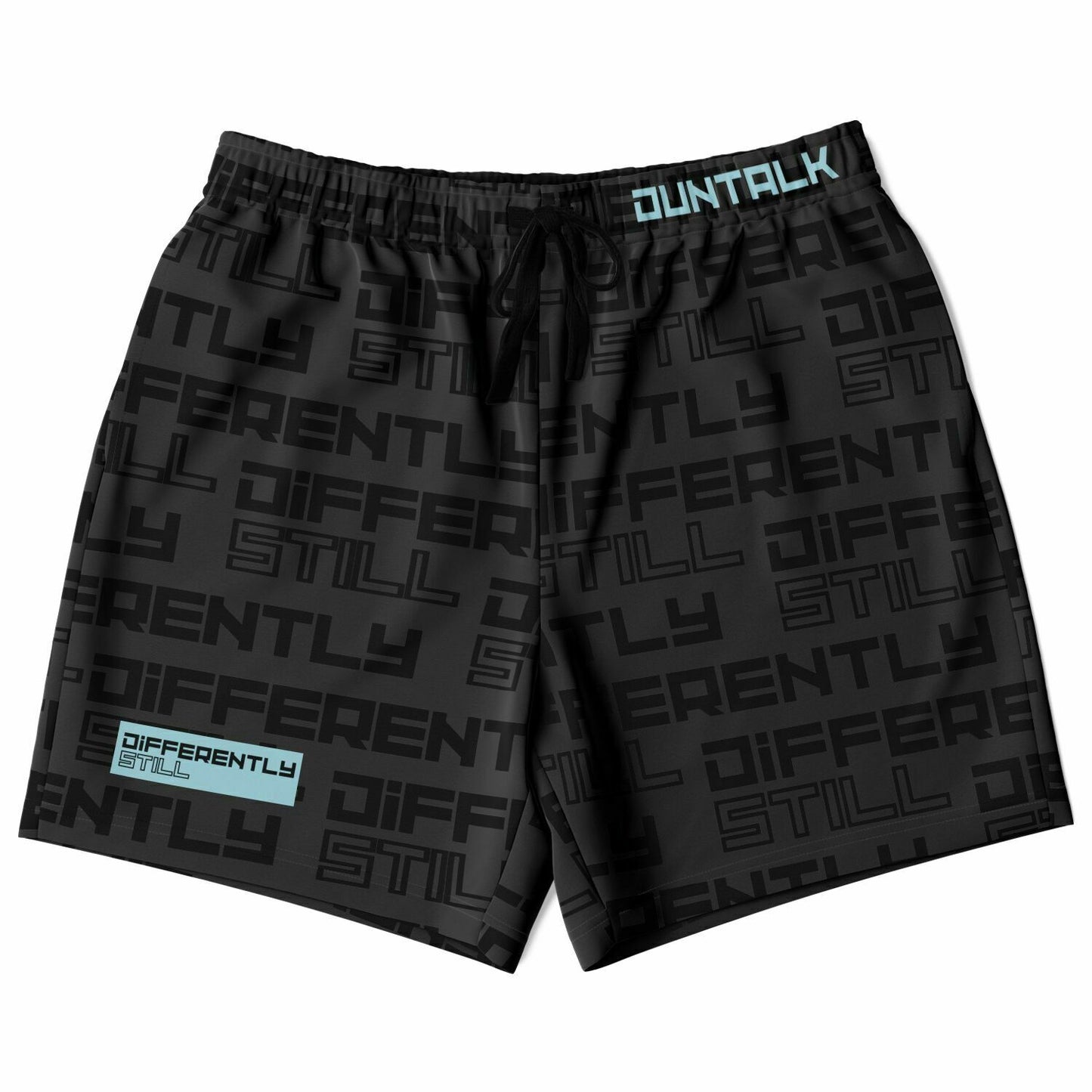Duntalk "Differently" Basketball Mid Shorts -  Black