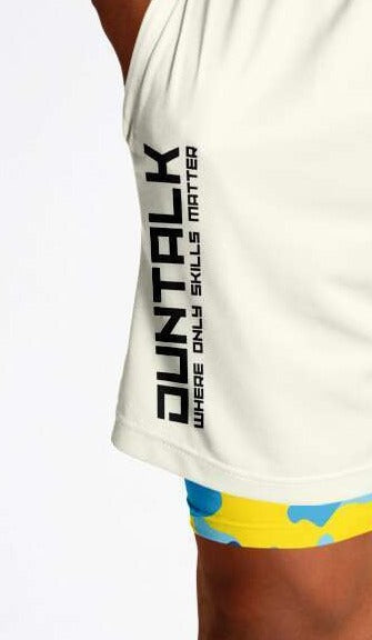 Duntalk "Bench Mob" 2 in 1 Basketball Shorts - Blue Subliminator