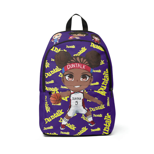 Duntalk "Squad" Girls' Basketball Backpack - Small Printify