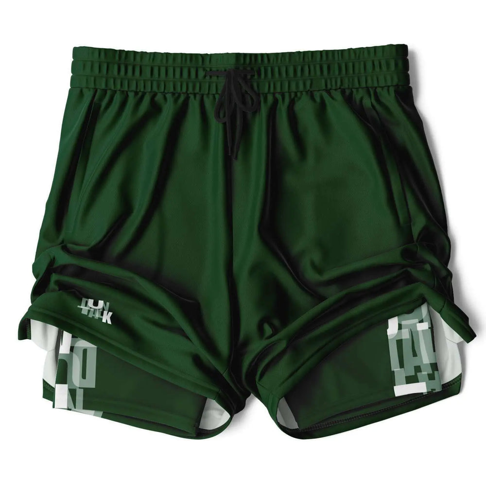 Duntalk "Ball IQ" 2 in 1 Basketball Shorts Subliminator