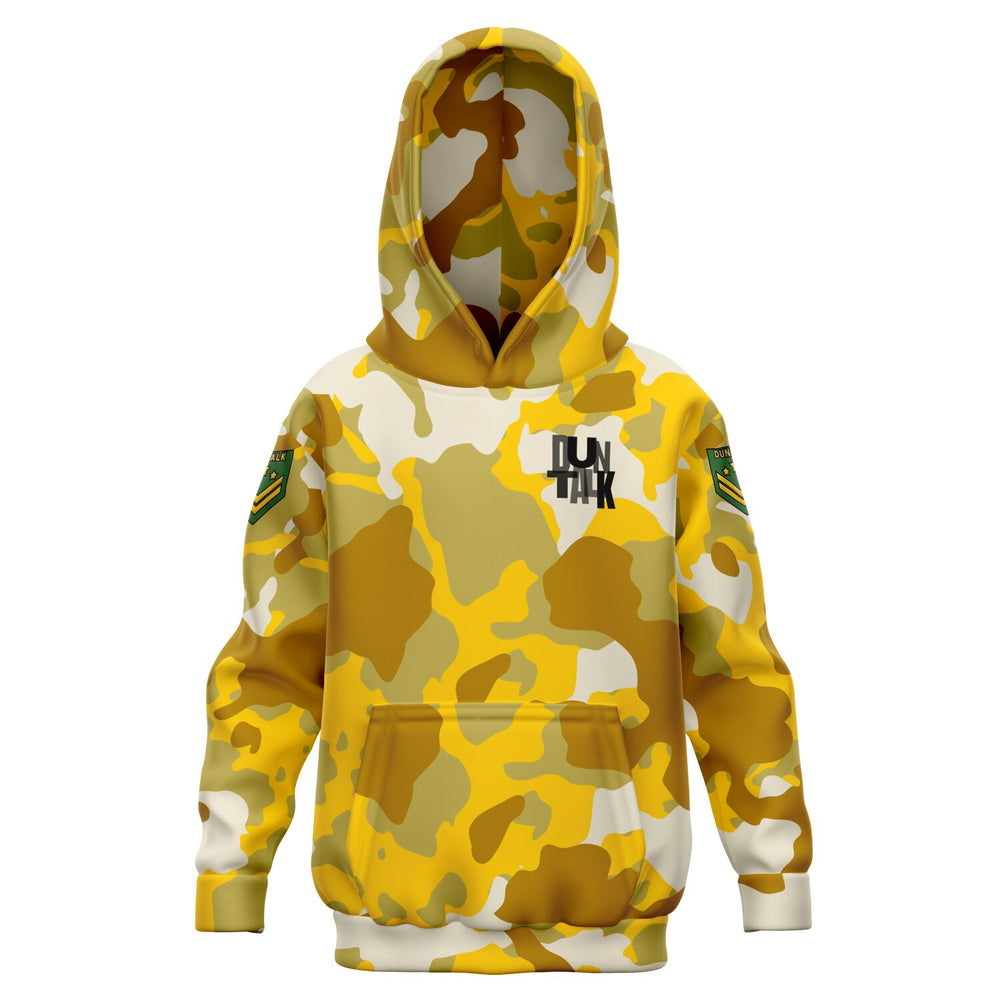 Duntalk "Bench Mob" Basketball Youth Hoodie - Sand Subliminator