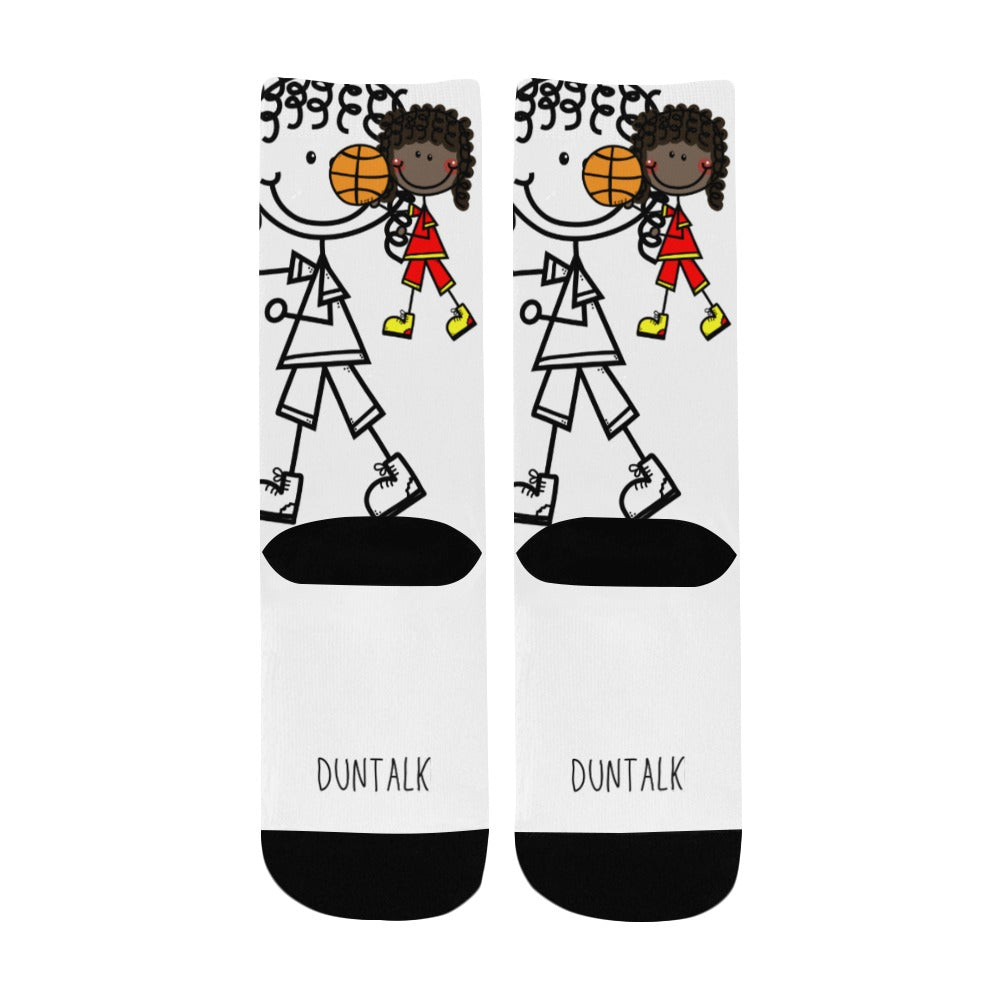 Duntalk "Doodle" Youth Basketball Socks G5