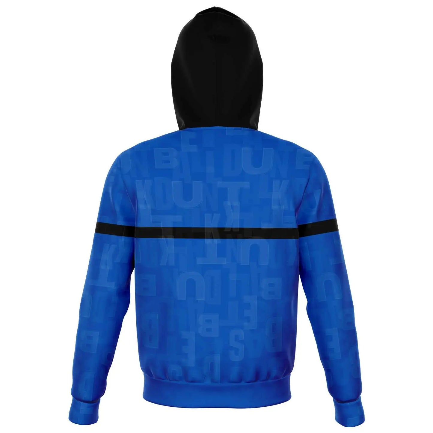 Duntalk "Ball IQ" Basketball Hoodie Jacket - Blue Subliminator