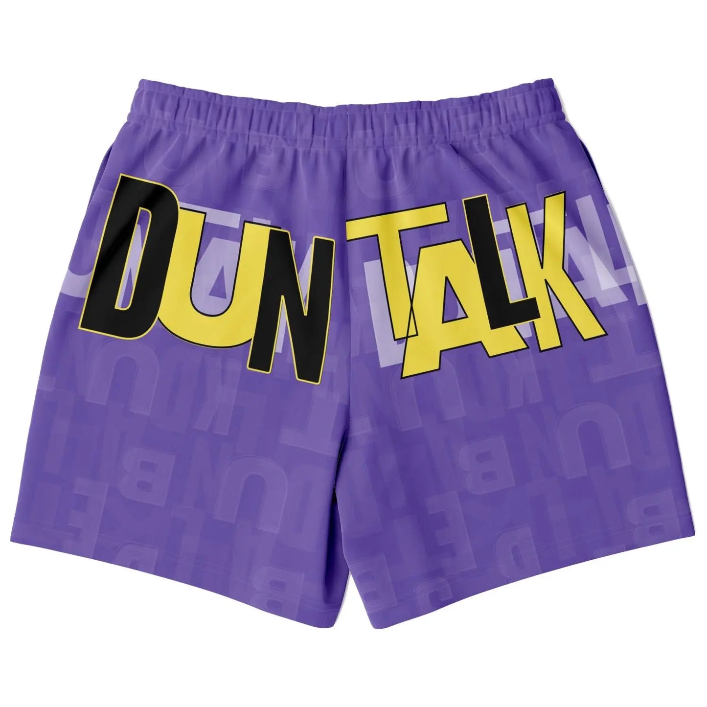 Duntalk "Ball IQ" Basketball Shorts - Purple Subliminator