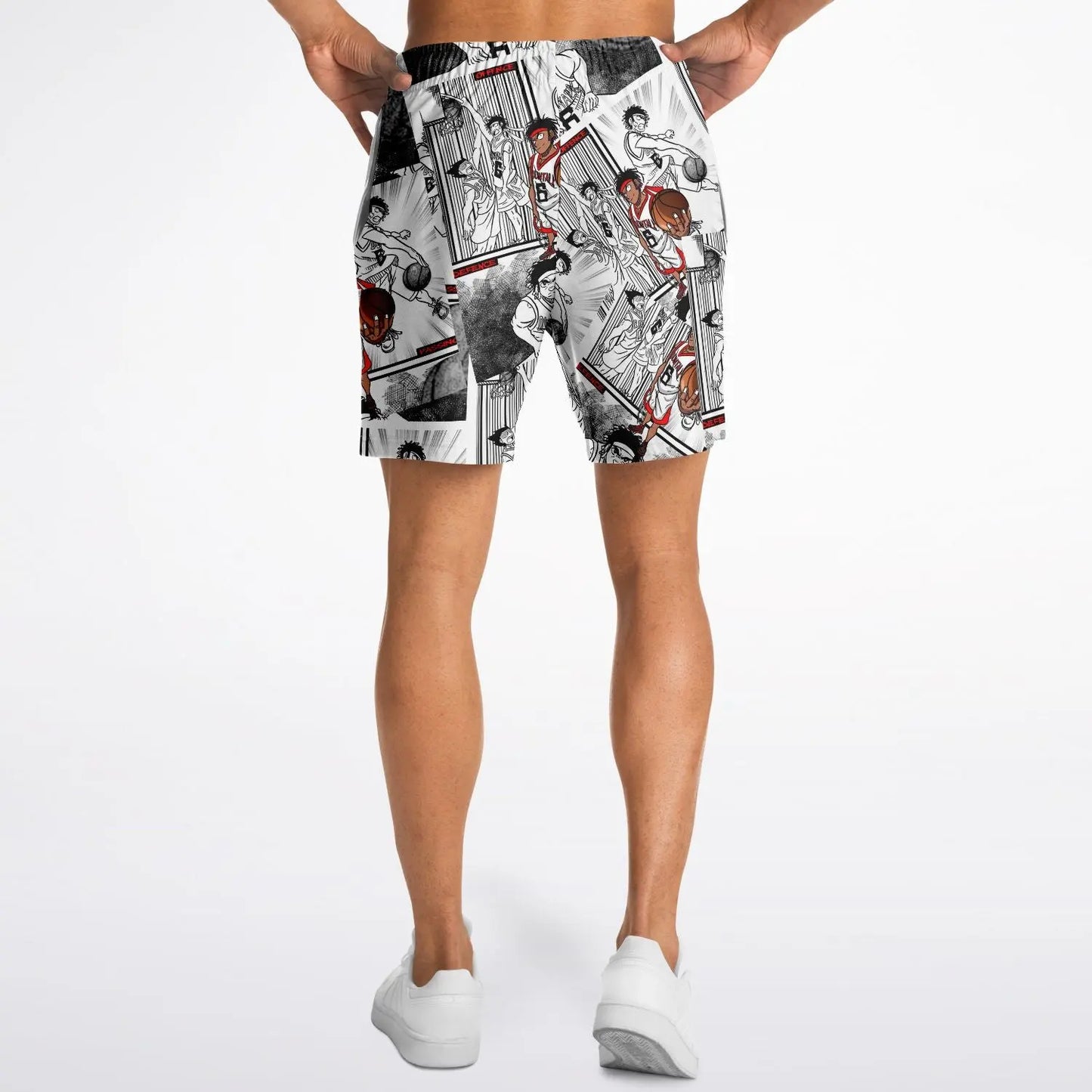 Duntalk "Anime" Mid Length Basketball Shorts Subliminator