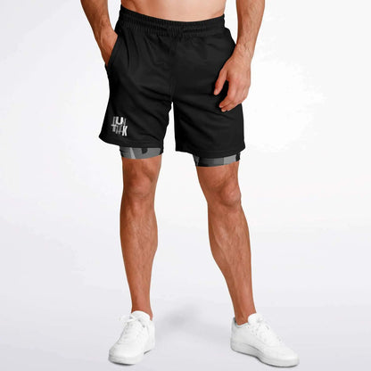 Duntalk "Ball IQ" 2 in 1 Basketball Workout Shorts Subliminator