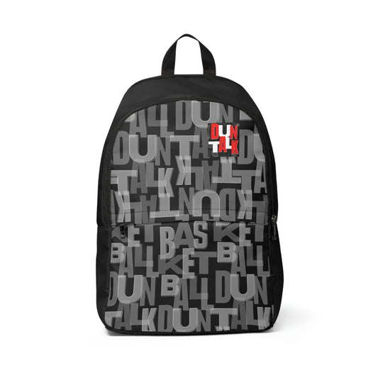 Duntalk "Court Vision" Backpack Small - White/Black Printify