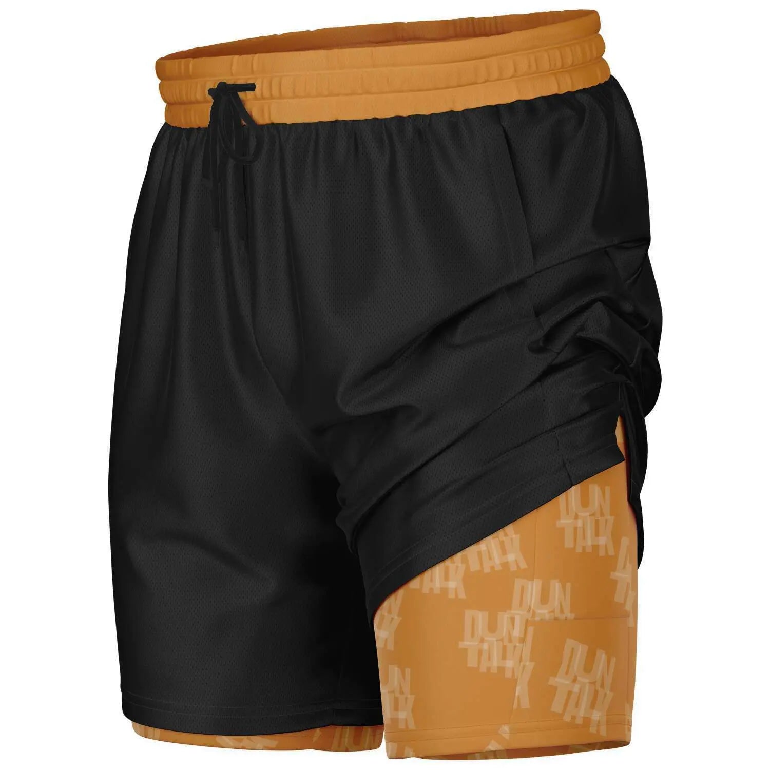 Duntalk "Differently" 2 in 1 Basketball Shorts Subliminator