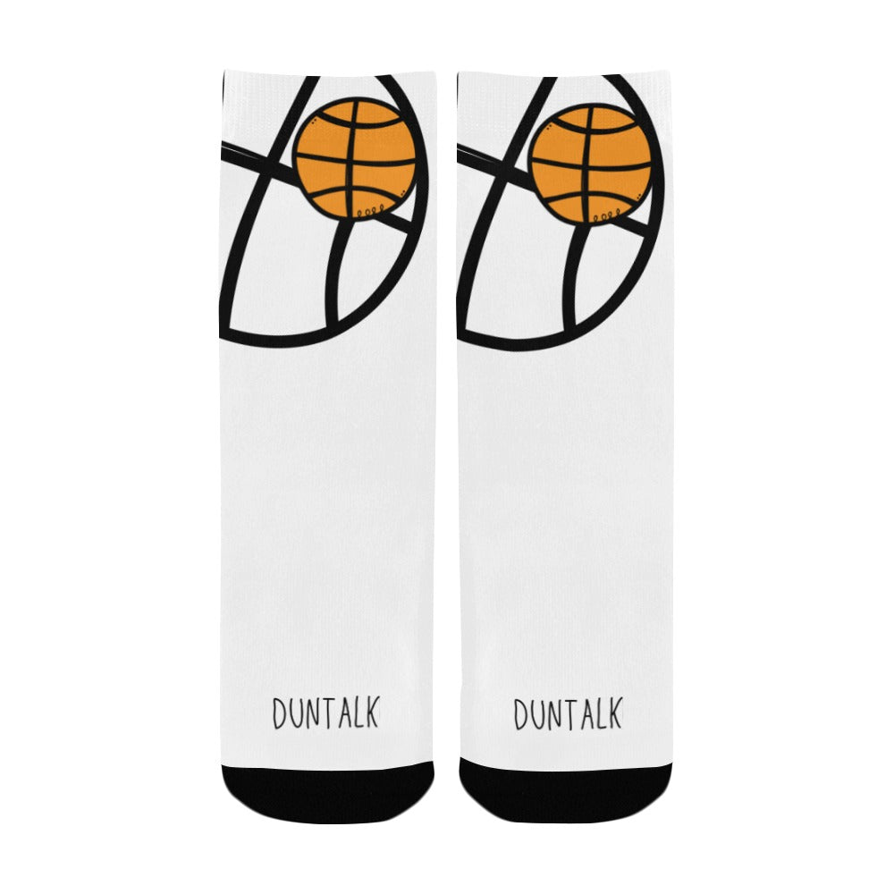 Duntalk "Doodle" Youth Basketball Socks -D1 e-joyer