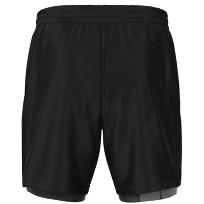 Duntalk "Ball IQ" 2 in 1 Basketball Workout Shorts Subliminator