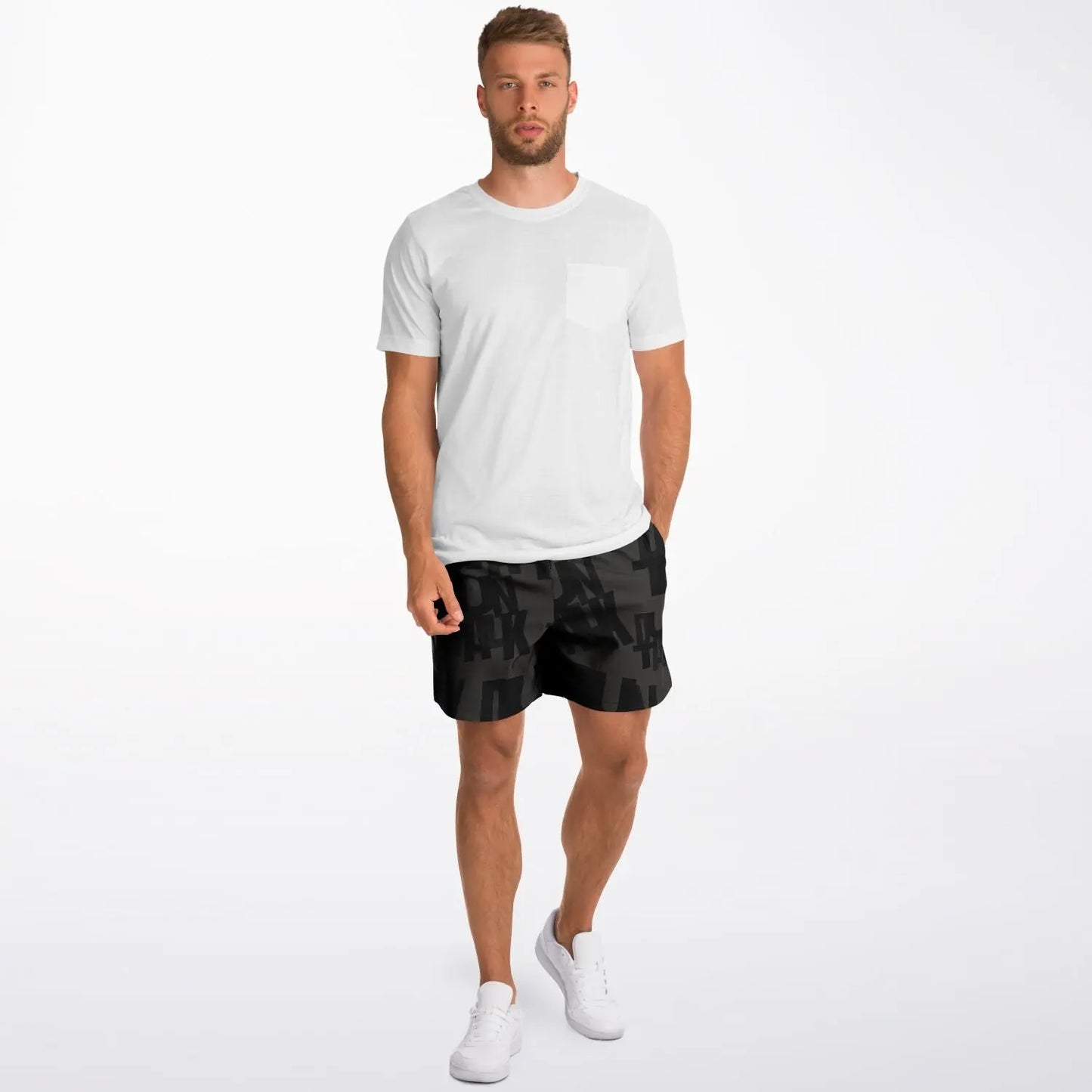 Duntalk "Phantom" Basketball Mid Shorts - Black