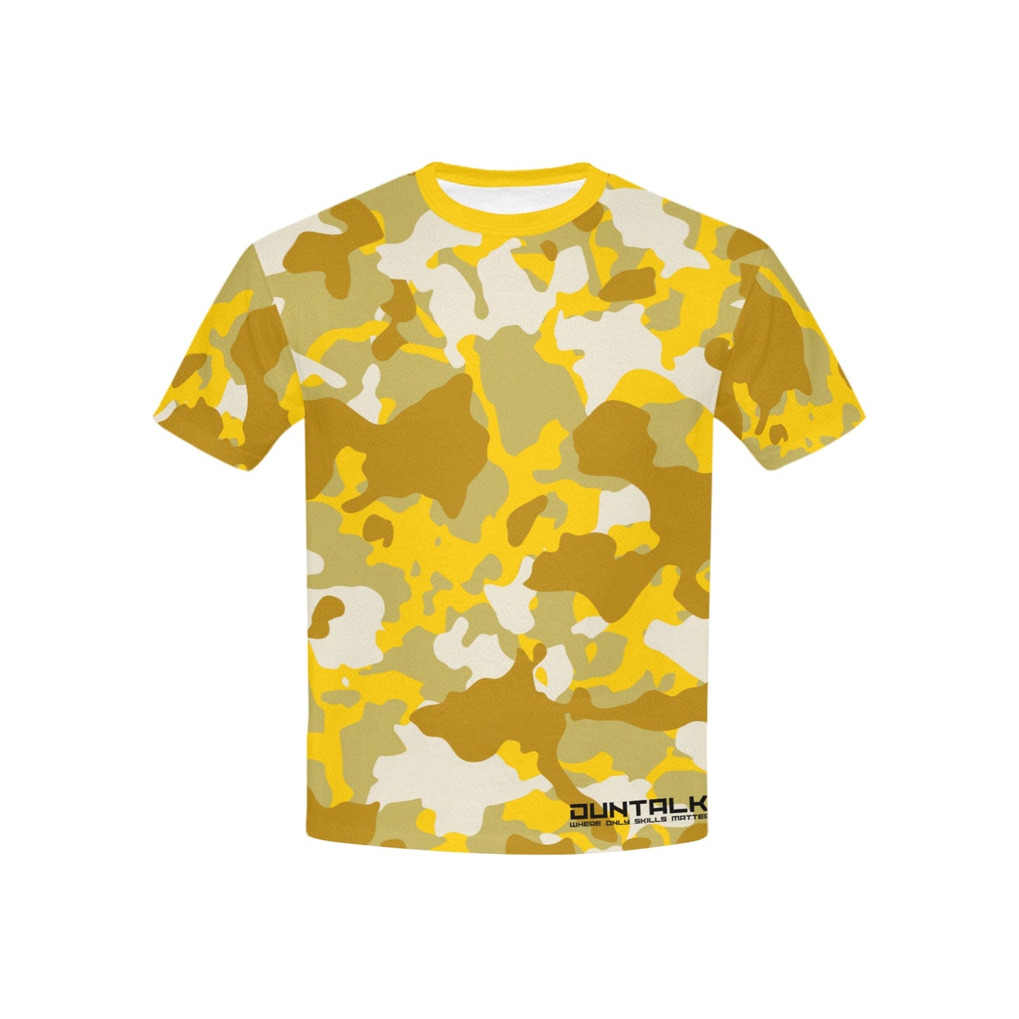 Duntalk "Bench Mob" Youth Basketball T-Shirt - Sand