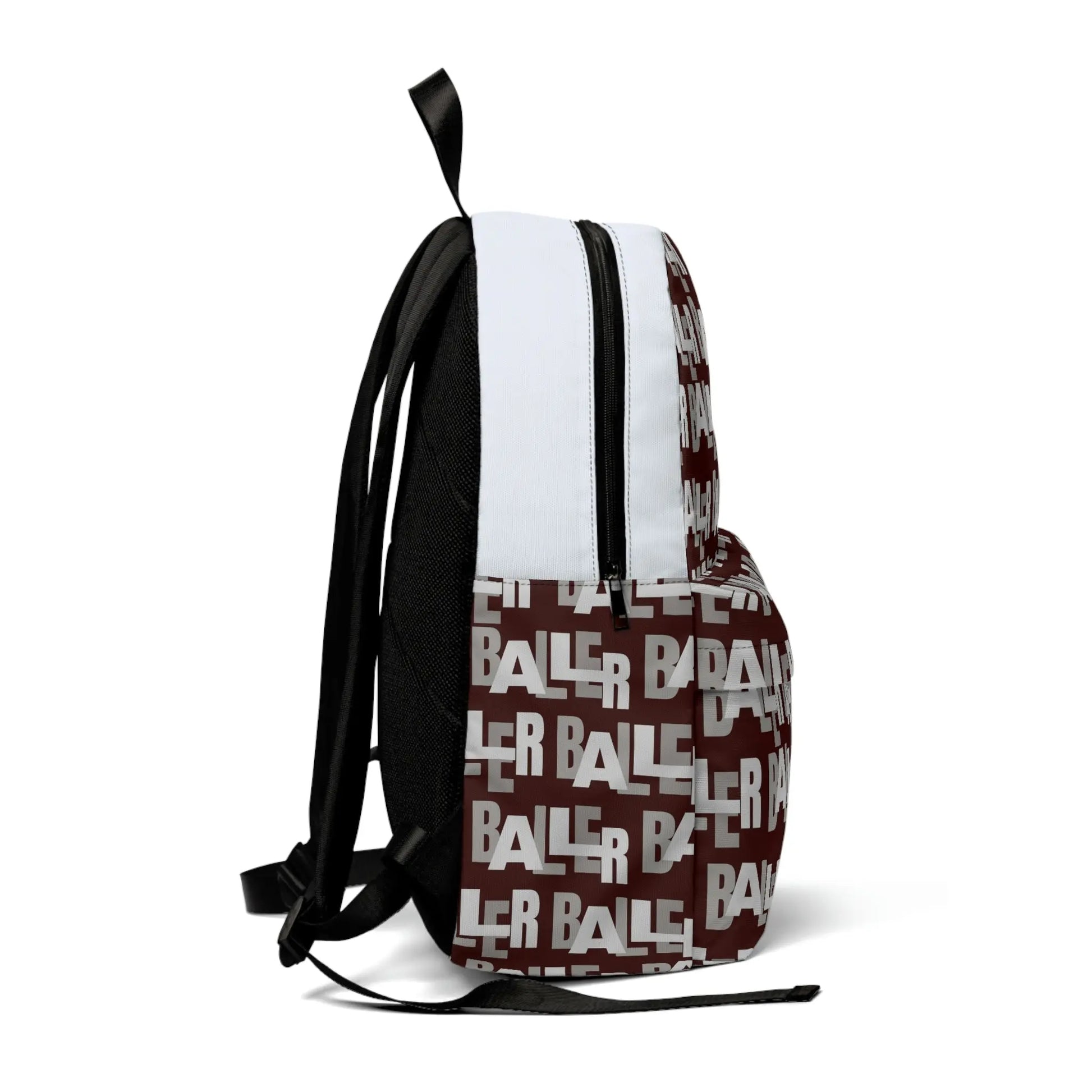 Duntalk "Baller" Basketball Backpack - Burgundy Large Printify