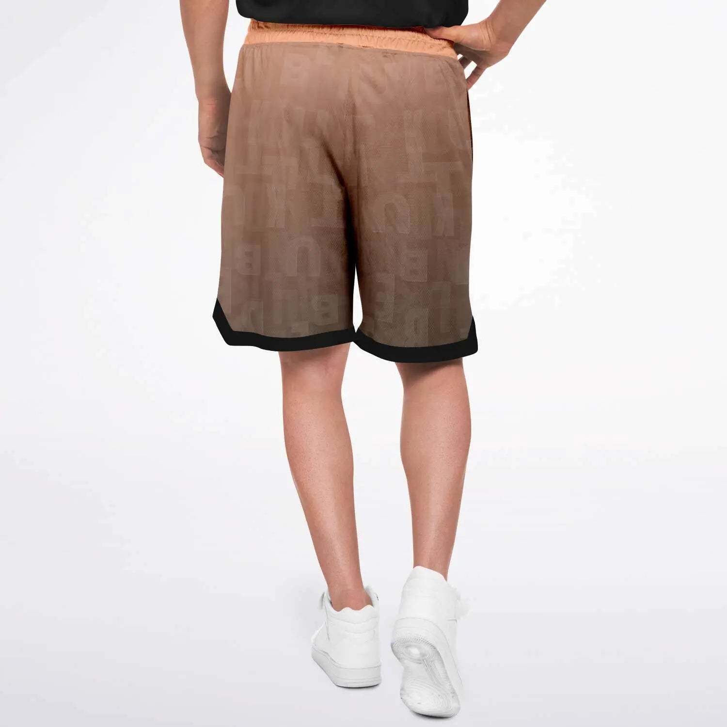 Duntalk "Ball IQ" Basketball Classic Shorts - Sunset Subliminator