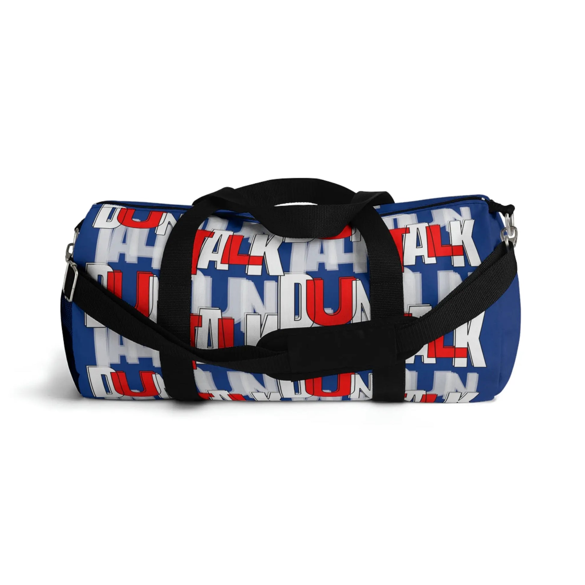 Duntalk "Signature" Canvas Duffle Bag - Blue/Black Printify