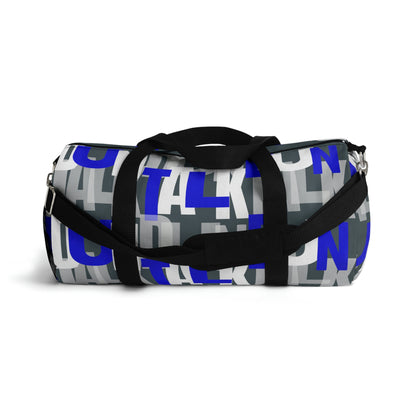 Duntalk "Signature" Canvas Duffle Bag - Blue/Black