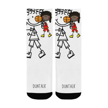 Duntalk "Doodle" Youth Basketball Socks G5